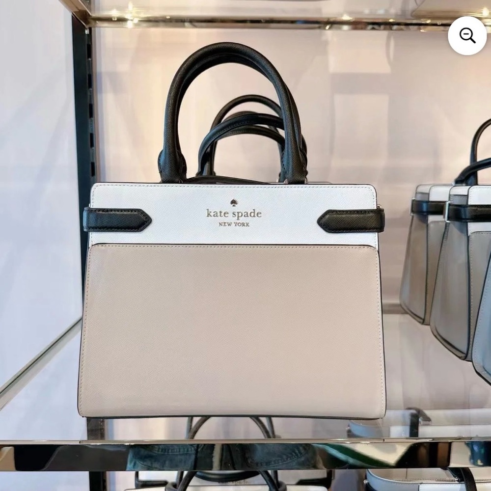 Kate Spade Black and White Satchel